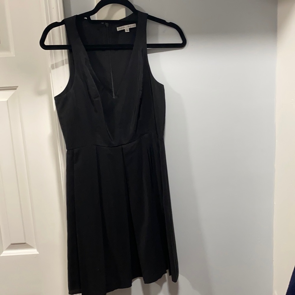 Amanda Uprichard size small black silk dress